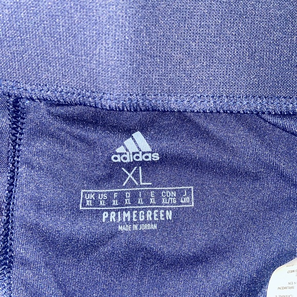 NWT Blue Adidas Athletic Shorts. - Picture 3 of 4